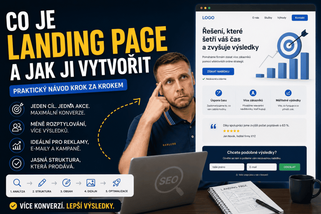 Co je landing page a jak ji vytvořit