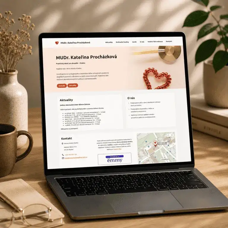 Web praktik-prochazkova.cz